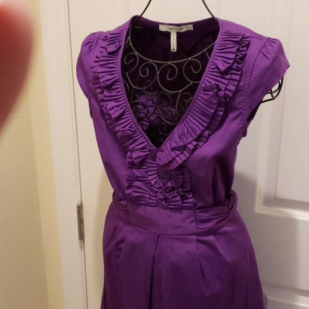Max and Cleo Mulberry dress Sz 4